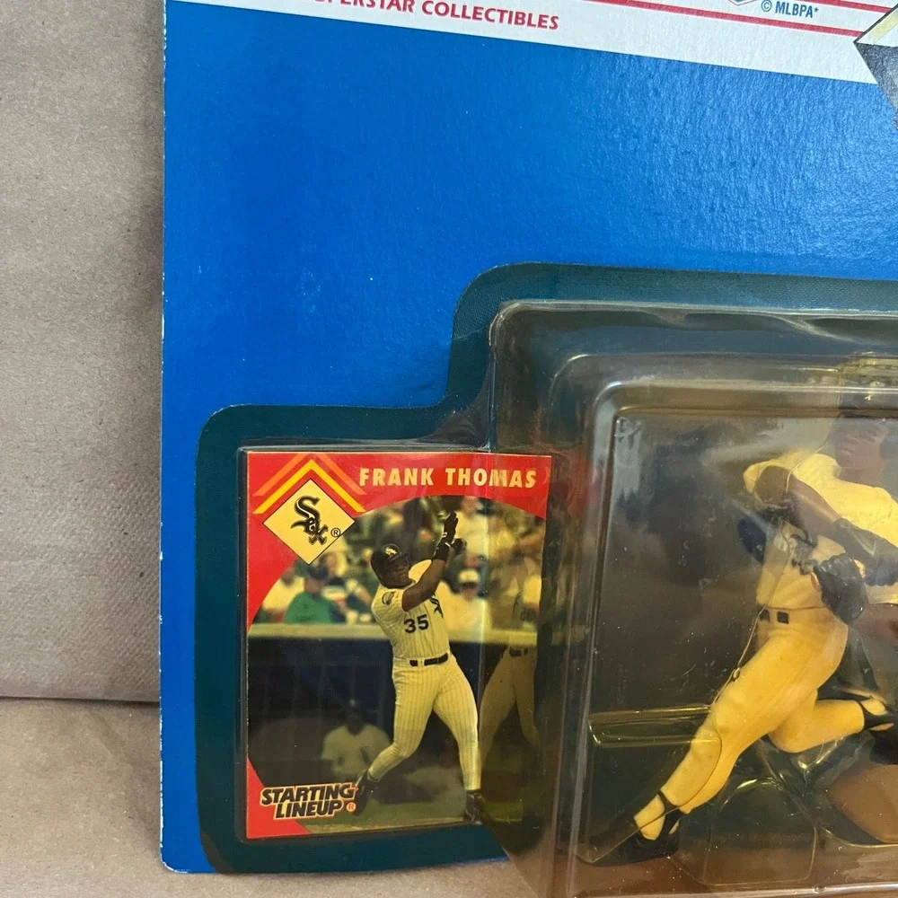 1995 Starting Lineup Frank Thomas Chicago White Sox Figure with Card Kenner